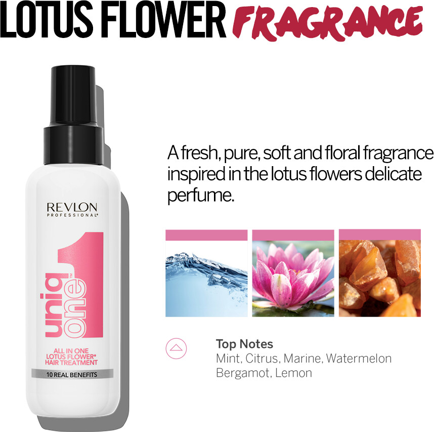 Uniq One - All In One Lotus Flower Hair Treatment 150 Ml