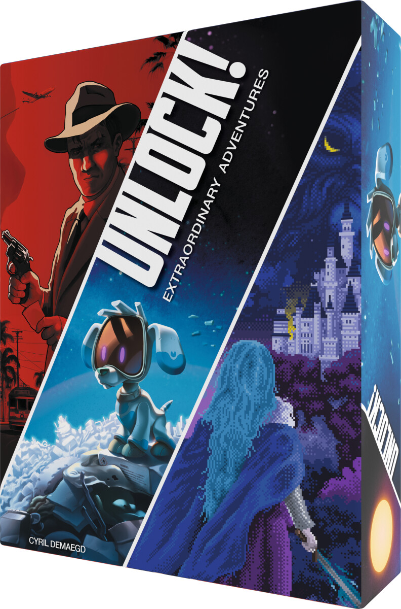 Unlock 11 - Extraordinary Adventures - Escape Room Brætspil