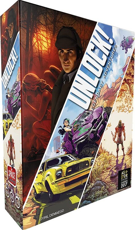 Unlock Spil - Nr 9 - Legendary Adventures