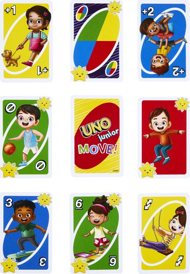 Uno Junior Move - Kortspil - Mattel Hnn03