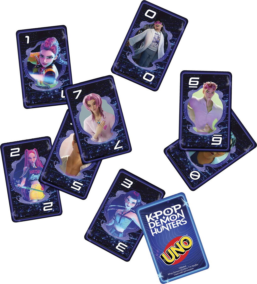 Uno Kpop Demon Hunters K - Pop Demon Hunters