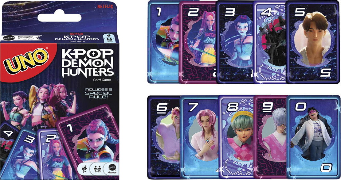 Uno Kpop Demon Hunters K - Pop Demon Hunters
