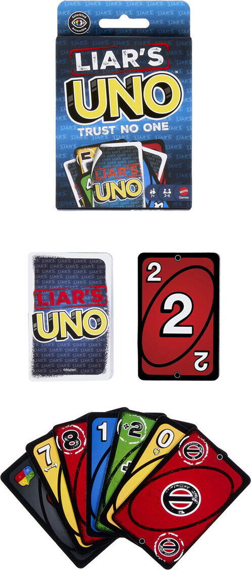 Liar S Uno - Mattel Jlh43