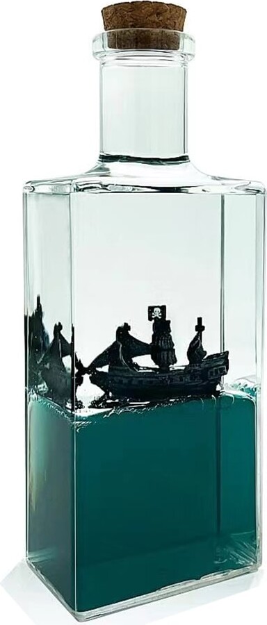 Mikamax - Unsinkable Pirate Ship - Skib I Flaske