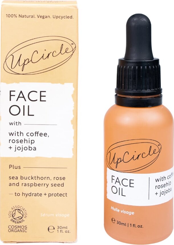 Upcircle - Face Oil With Coffee And Rosehip - 30 Ml