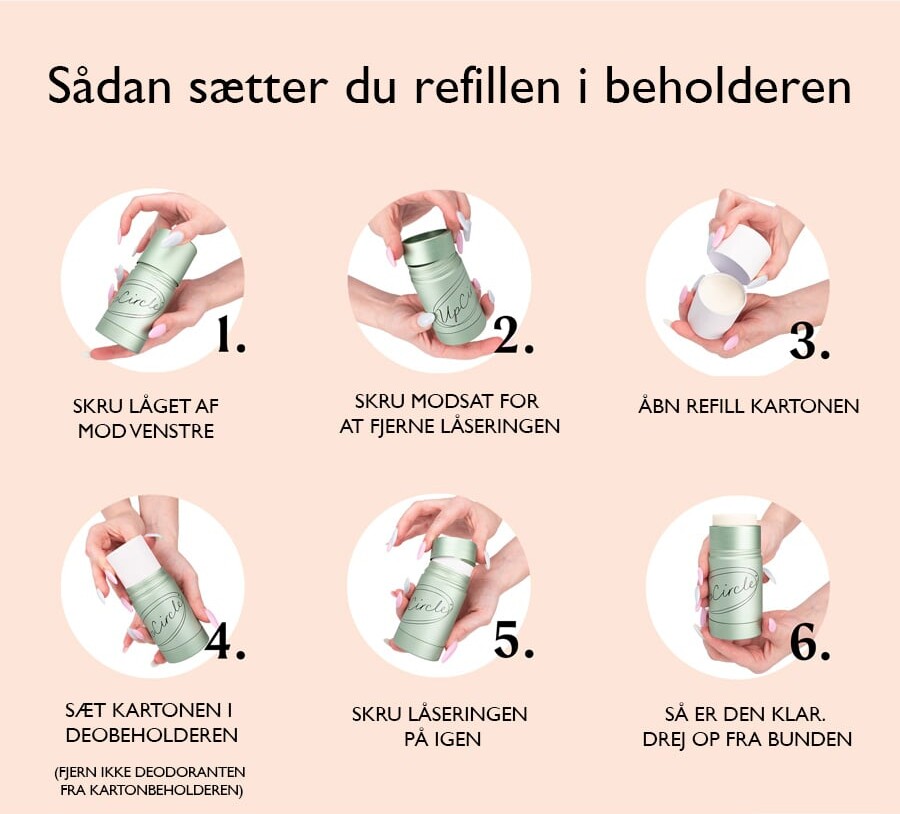 Upcircle - Refillable Deodorant - Macadamia Bergamot - 41 G