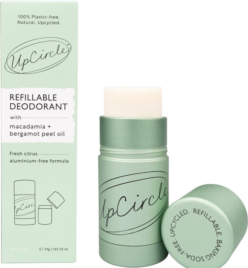 Upcircle - Refillable Deodorant - Macadamia Bergamot - 41 G