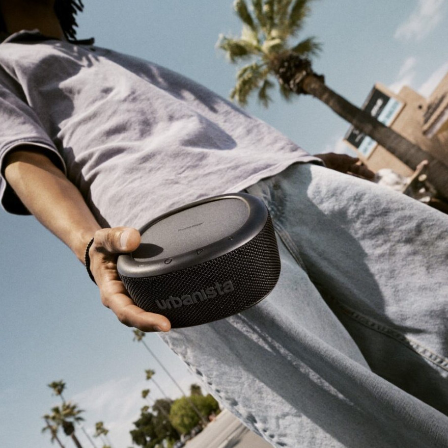 Urbanista - Malibu Portable Solar Opladet Bluetooth Højttaler