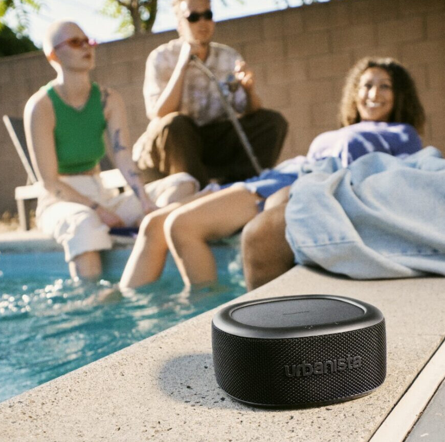 Urbanista - Malibu Portable Solar Opladet Bluetooth Højttaler