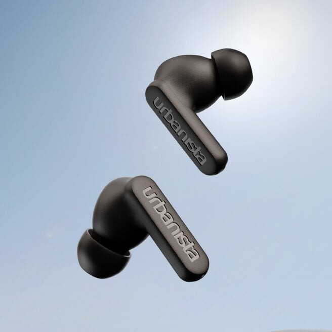 Urbanista - Phoenix Earbuds Med Solceller - Midnight Black