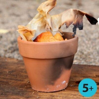 Urtepotteskjulere - Terracotta - H 8 Cm - Ø 9 Cm - 24 Stk