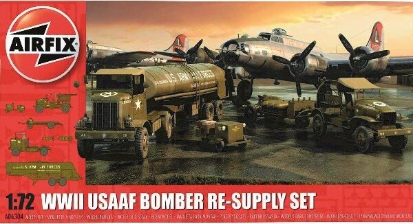 Italeri - Wwii Usaaf Bomber Re-Supply Set - 1 72 - A06304