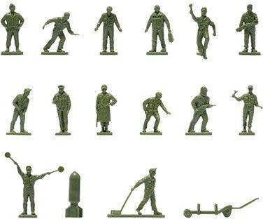 Airfix - Usaaf Personnel - Vintage Classics - 1 76 - A00748V