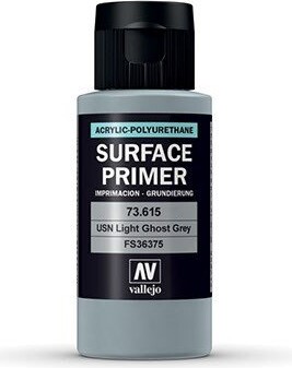 Vallejo - Surface Primer - Usn Light Ghost Grey 60 Ml