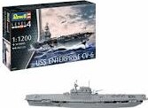Revell - Uss Enterprise Cv-6 Skib - 1 1200 - Level 4 - 05824