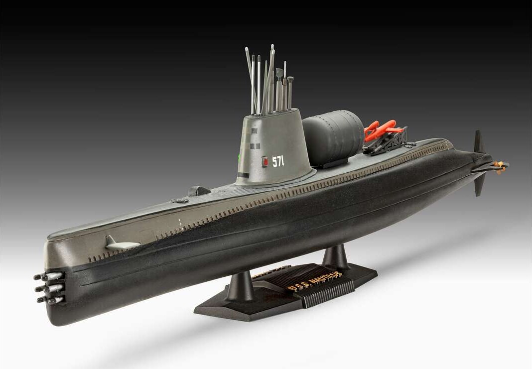 Revell - Uss Nautilus - Byggesæt - 1 300 - 05184