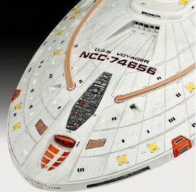 Revell - Uss Voyager Modelrumskib - 1 670 - Level 4 - 04992