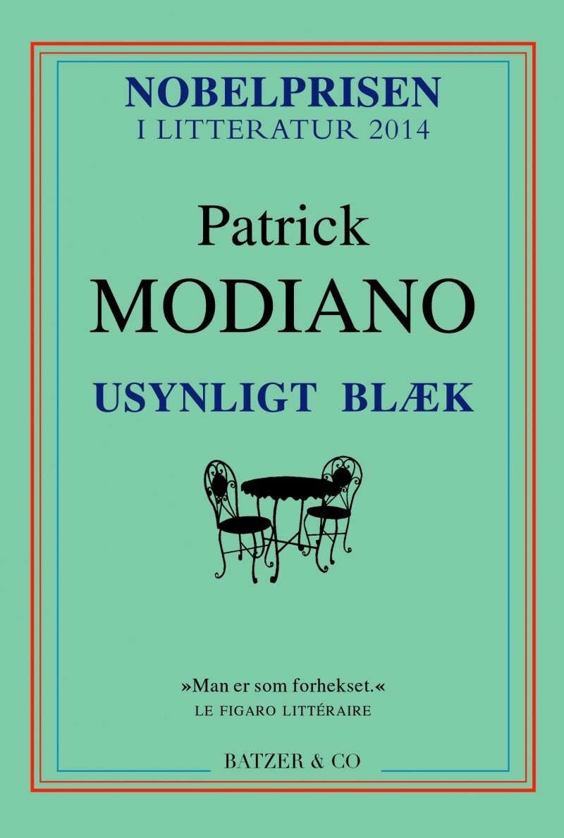 Øl velgørenhed Lima Usynligt Blæk af Patrick Modiano - Hæftet Bog - Gucca.dk