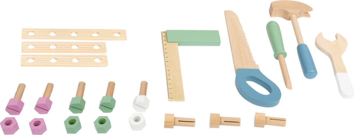 Værktøjsbænk Legetøj Til Børn - Træ - Nordic - Small Foot