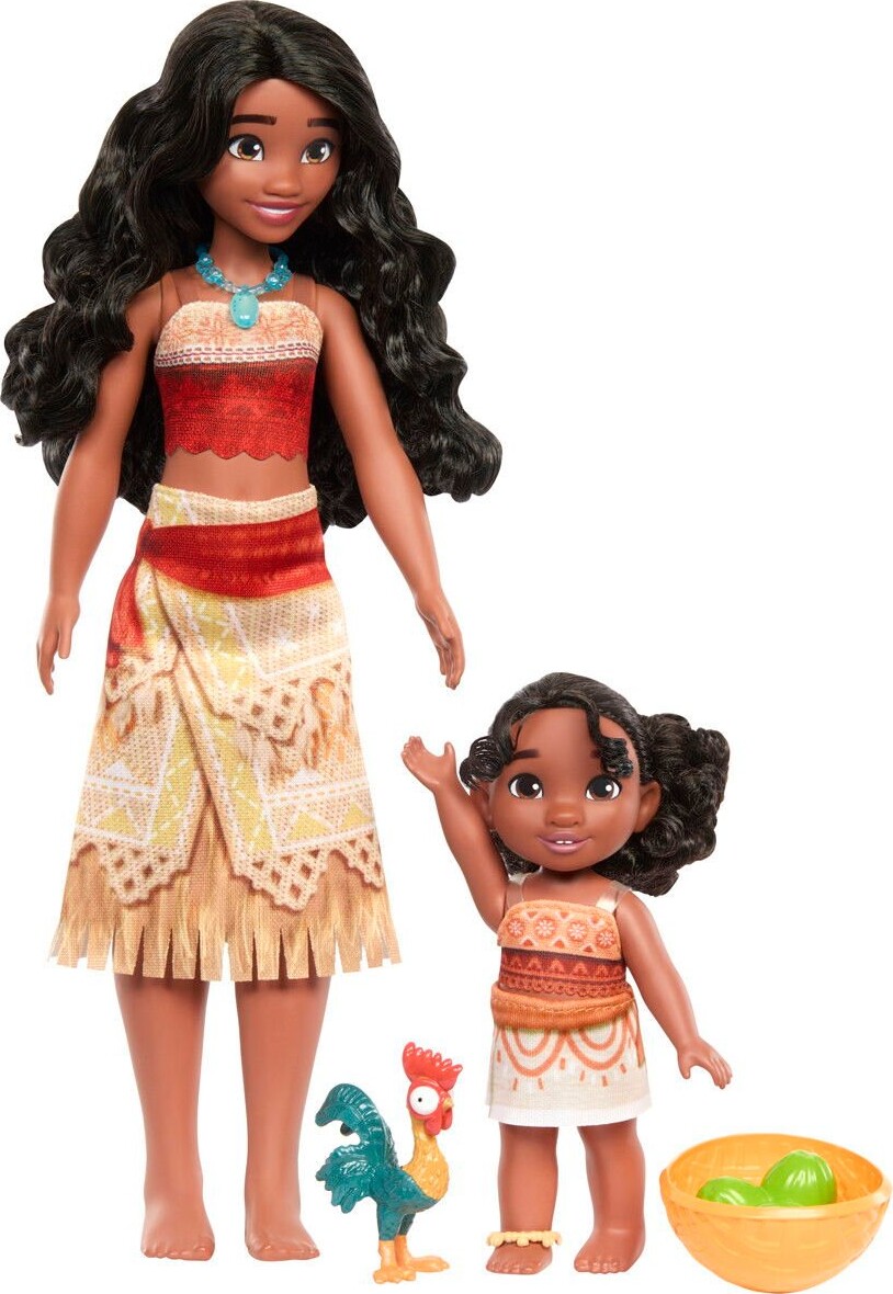Vaiana Dukker - Moana Og Simea - Disney Vaiana 2 - 2-Pak