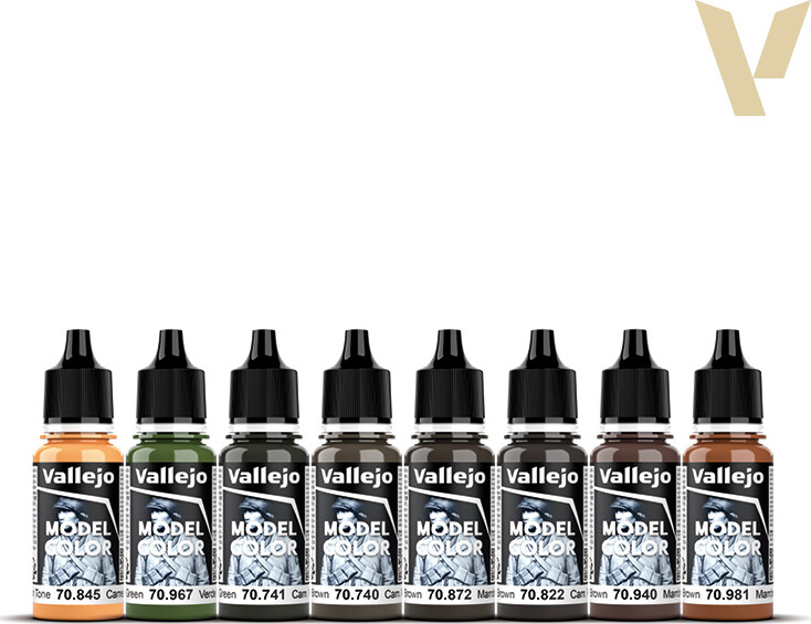 Vallejo - Waffen-Ss Camouflage Set 8X17 Ml - 70180