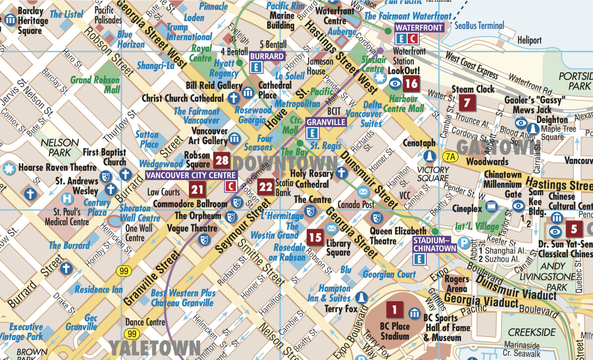 Vancouver - Borch Maps