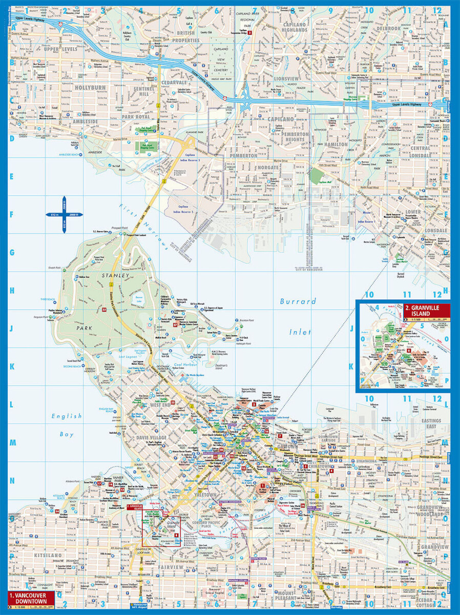 Vancouver - Borch Maps