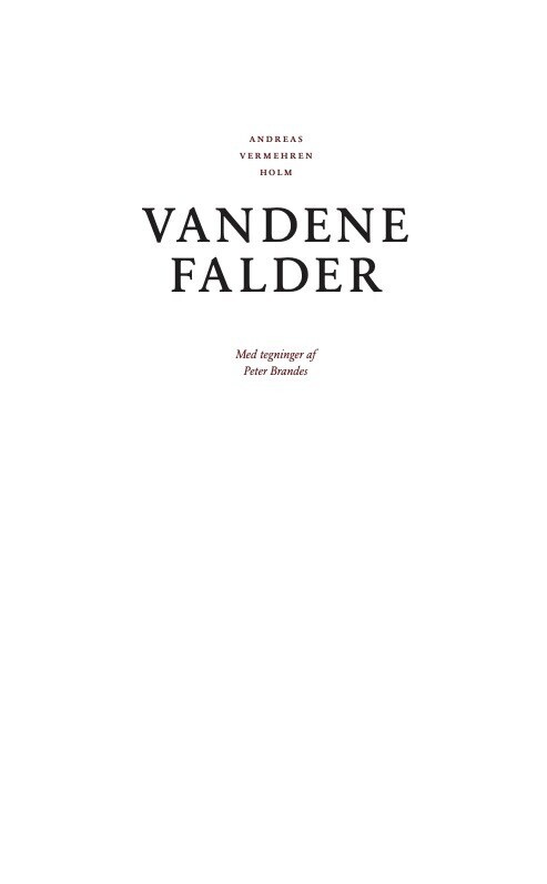 Vandene Falder