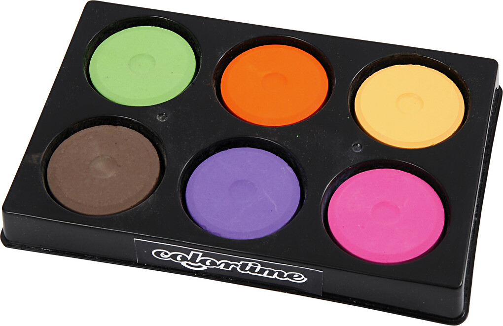 Vandfarve Blokke Sæt - H 19 Mm - Ø 57 Mm - Suppleringsfarver