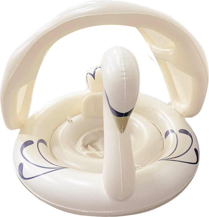 Vanilla Copenhagen - Baby Badering Med Skygge - 60 Cm - Svane