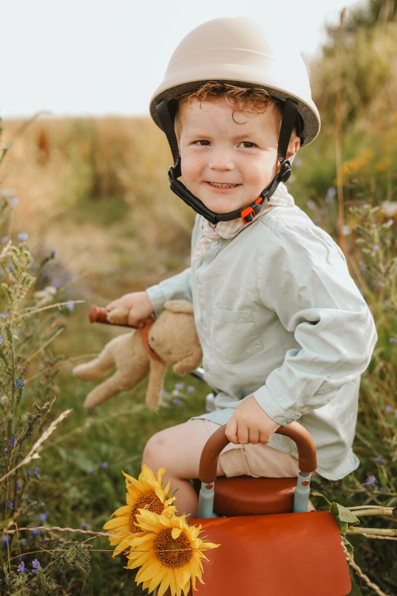 Vanilla Copenhagen - Cykelhjelm Til Børn - Beige - Xs - 48-52 Cm