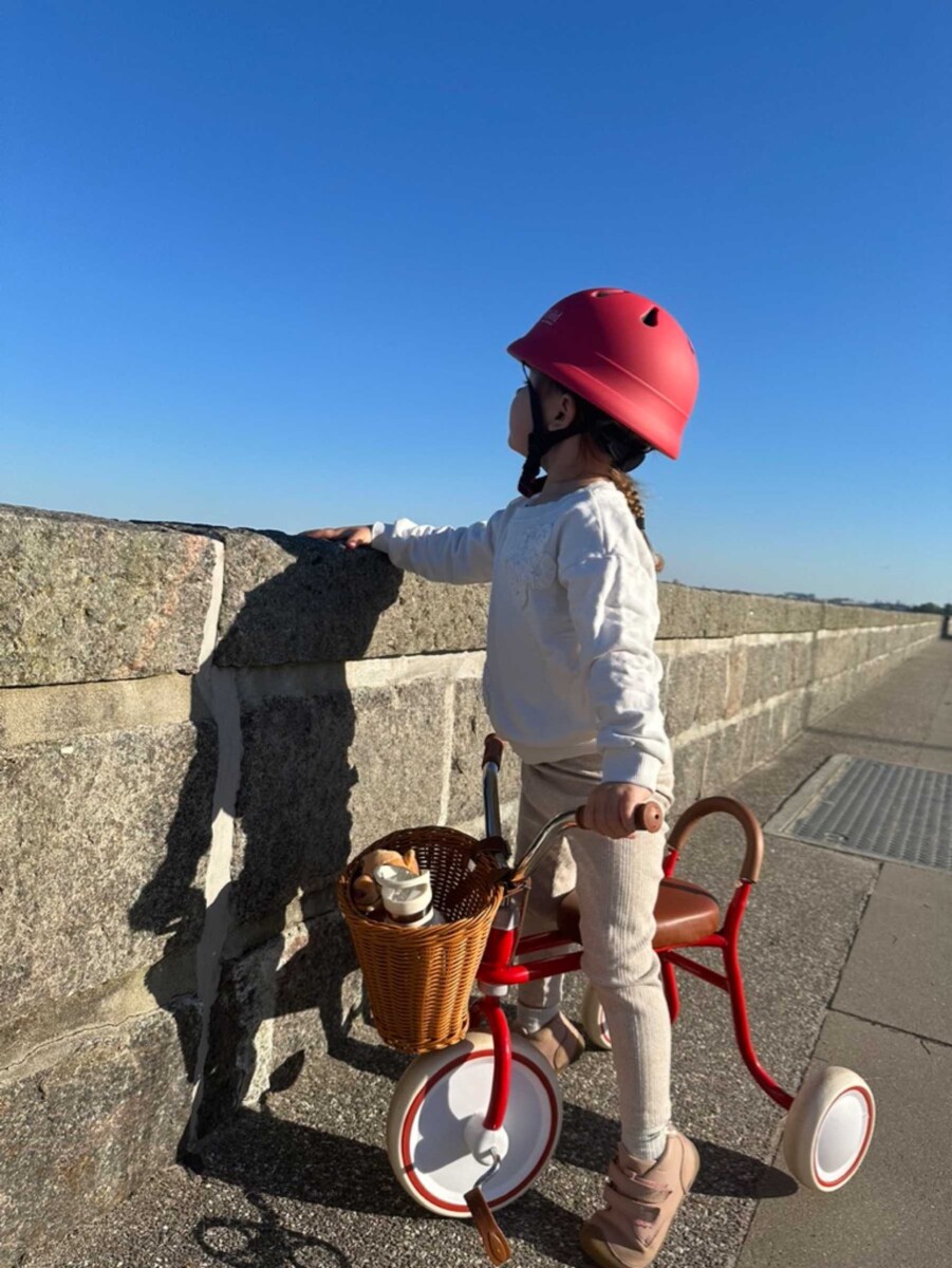 Vanilla Copenhagen - Cykelhjelm Til Børn - Bær Rød - Xs - 48-52 Cm