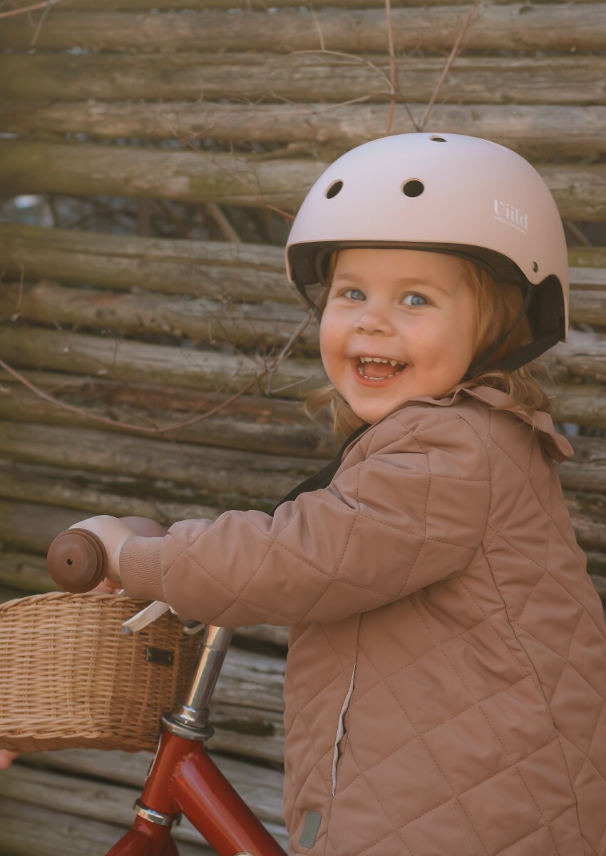 Vanilla Copenhagen - Cykelhjelm Til Børn - Milk Hvid - S - 49-55 Cm