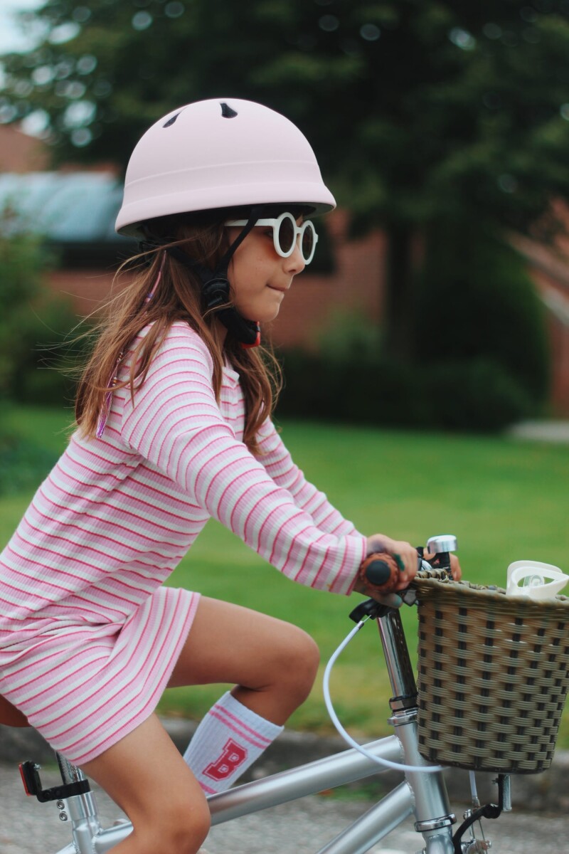 Vanilla Copenhagen - Cykelhjelm Til Børn - Rosa - Xs - 48-52 Cm