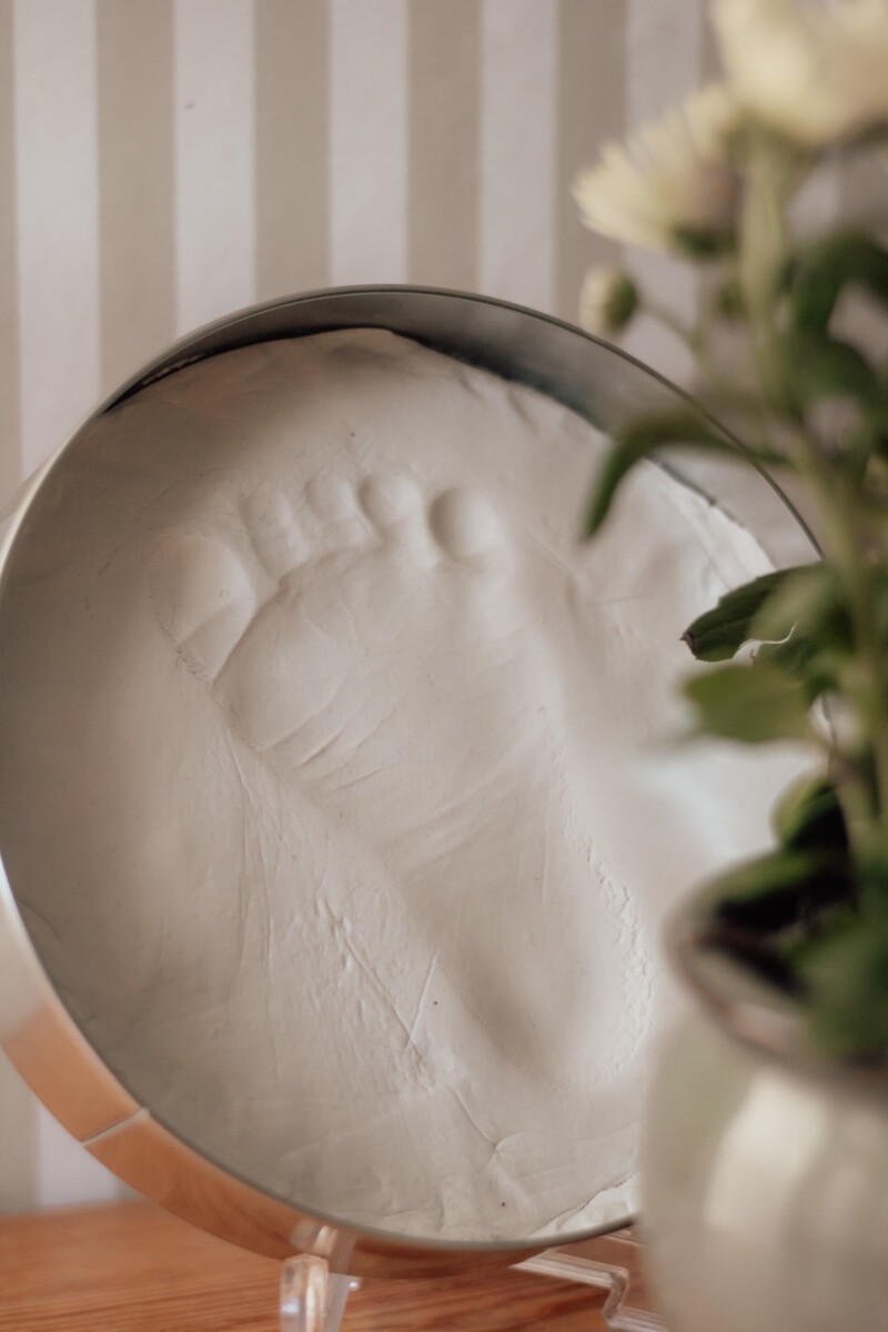 Vanilla Copenhagen - Hånd Og Fodaftryk - Sølv Og Hvid - One Size