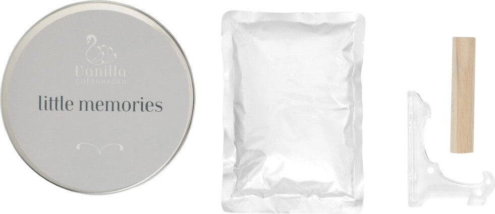 Vanilla Copenhagen - Hånd Og Fodaftryk - Sølv Og Hvid - One Size