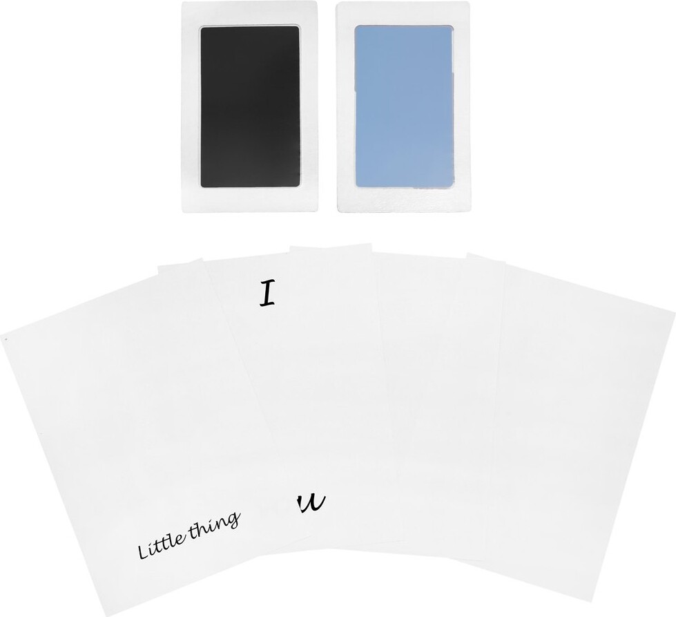 Vanilla Copenhagen - Hånd Og Fodaftryk Stempelsæt - Blåsort - One Size