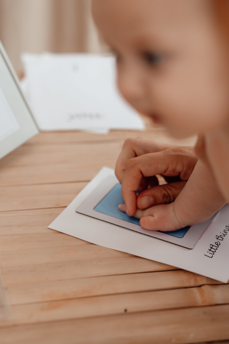 Vanilla Copenhagen - Hånd Og Fodaftryk Stempelsæt - Blåsort - One Size