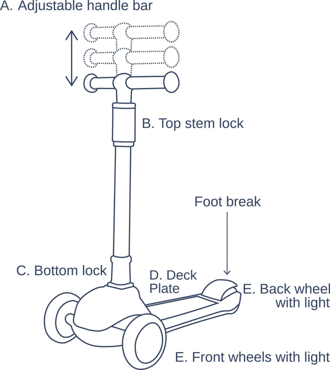 Vanilla Copenhagen - Løbehjul - Ladybug