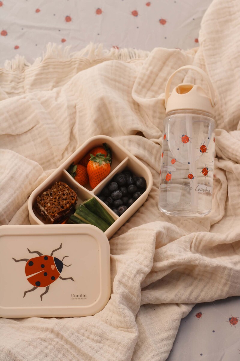 Vanilla Copenhagen - Madkasse - Ladybug - Silikone - 700 Ml