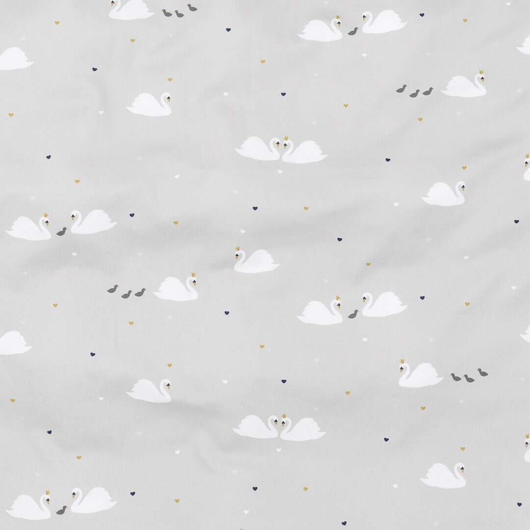 Vanilla Copenhagen - Sengetøj Junior - Cozy Grey - 100 X 140 Cm 40 X 45 Cm