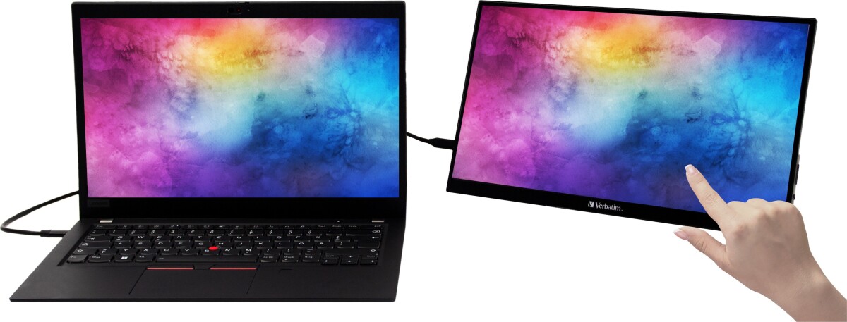 Verbatim - 14 Portable Touchscreen Monitor Full Hd 1080P