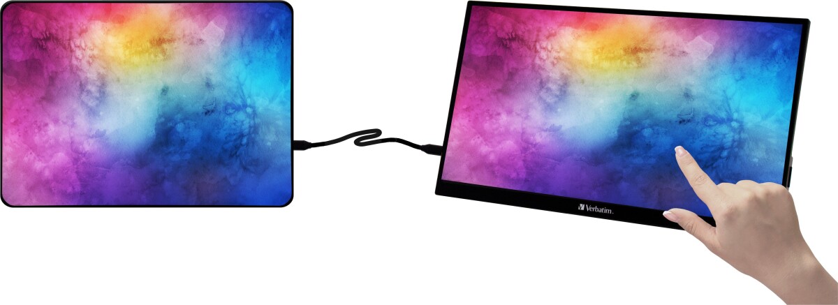 Verbatim - 14 Portable Touchscreen Monitor Full Hd 1080P