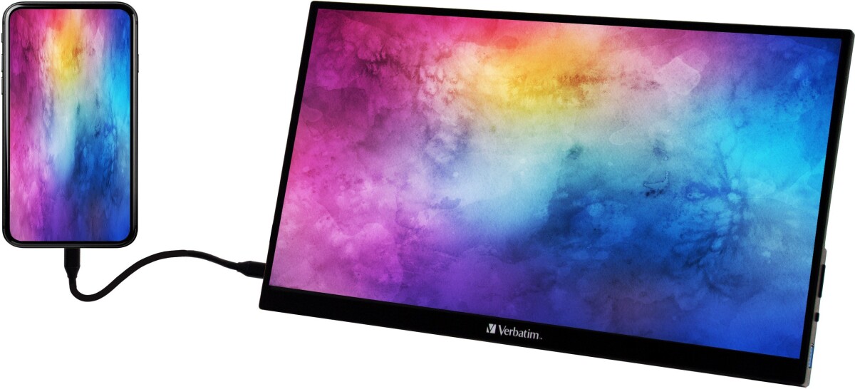 Verbatim - 14 Portable Touchscreen Monitor Full Hd 1080P
