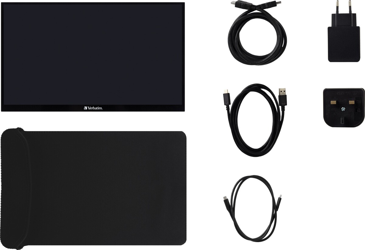 Verbatim - 156 Portable Touchscreen Monitor Full Hd 1080P