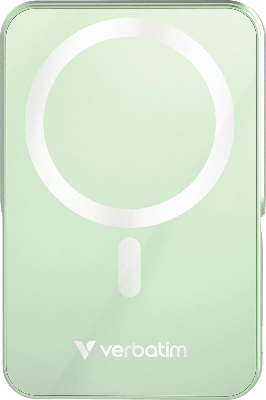 Verbatim - Charge N Go Magnetic Wireless Power Bank With Stand - 10000 Mah