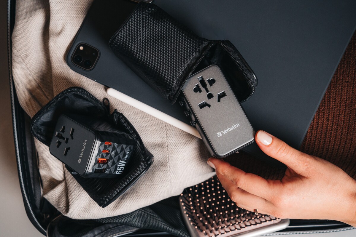 Verbatim - Gan Iii Universal Rejseadapter Uta-05 Pd65W Qc 4