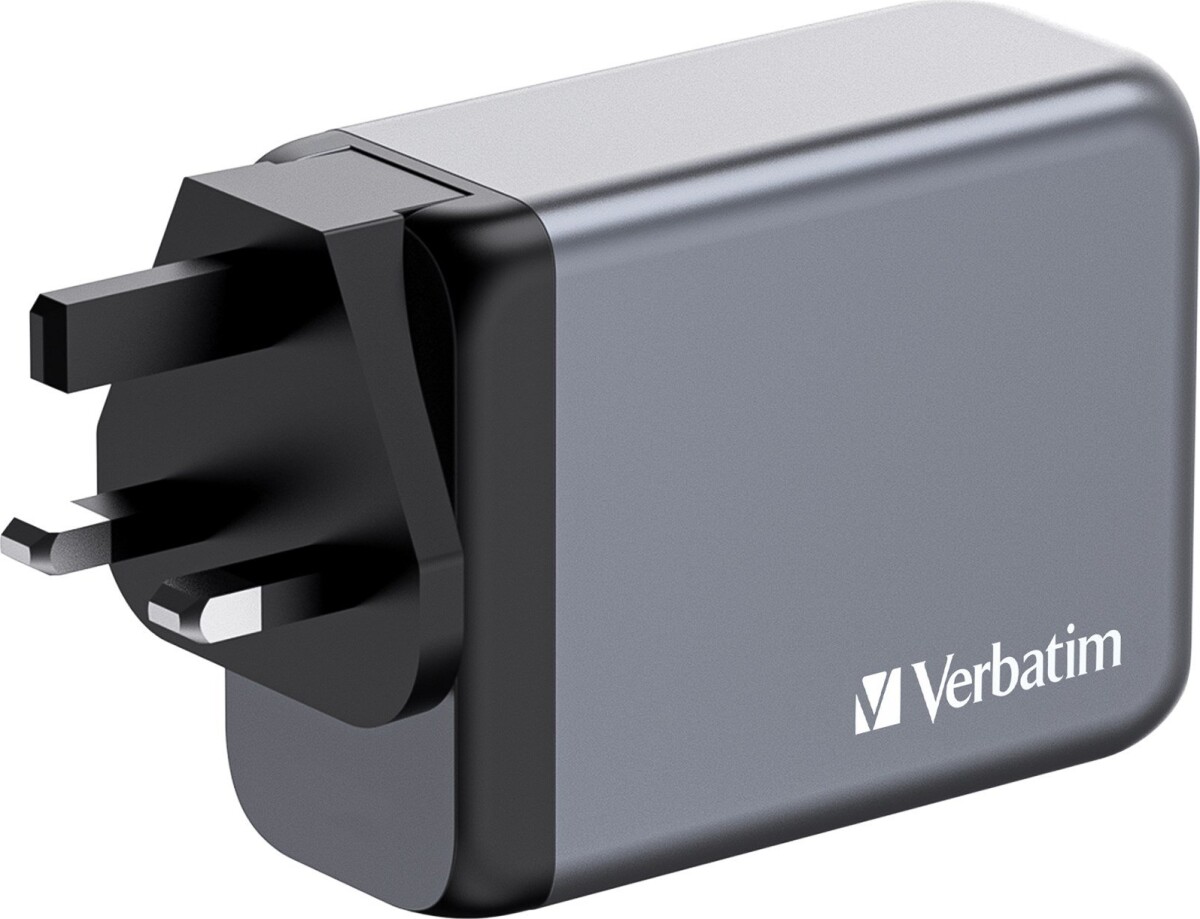 Verbatim - Gnc-200 Gan Charger 4 Port 200W Usb-Ausb-C