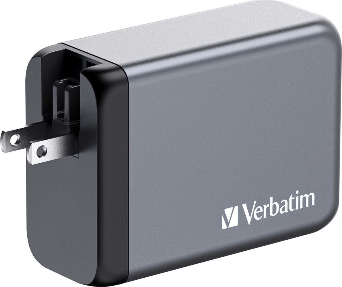 Verbatim - Gnc-240 Gan Charger 4 Port 240W Usb-Ausb-C