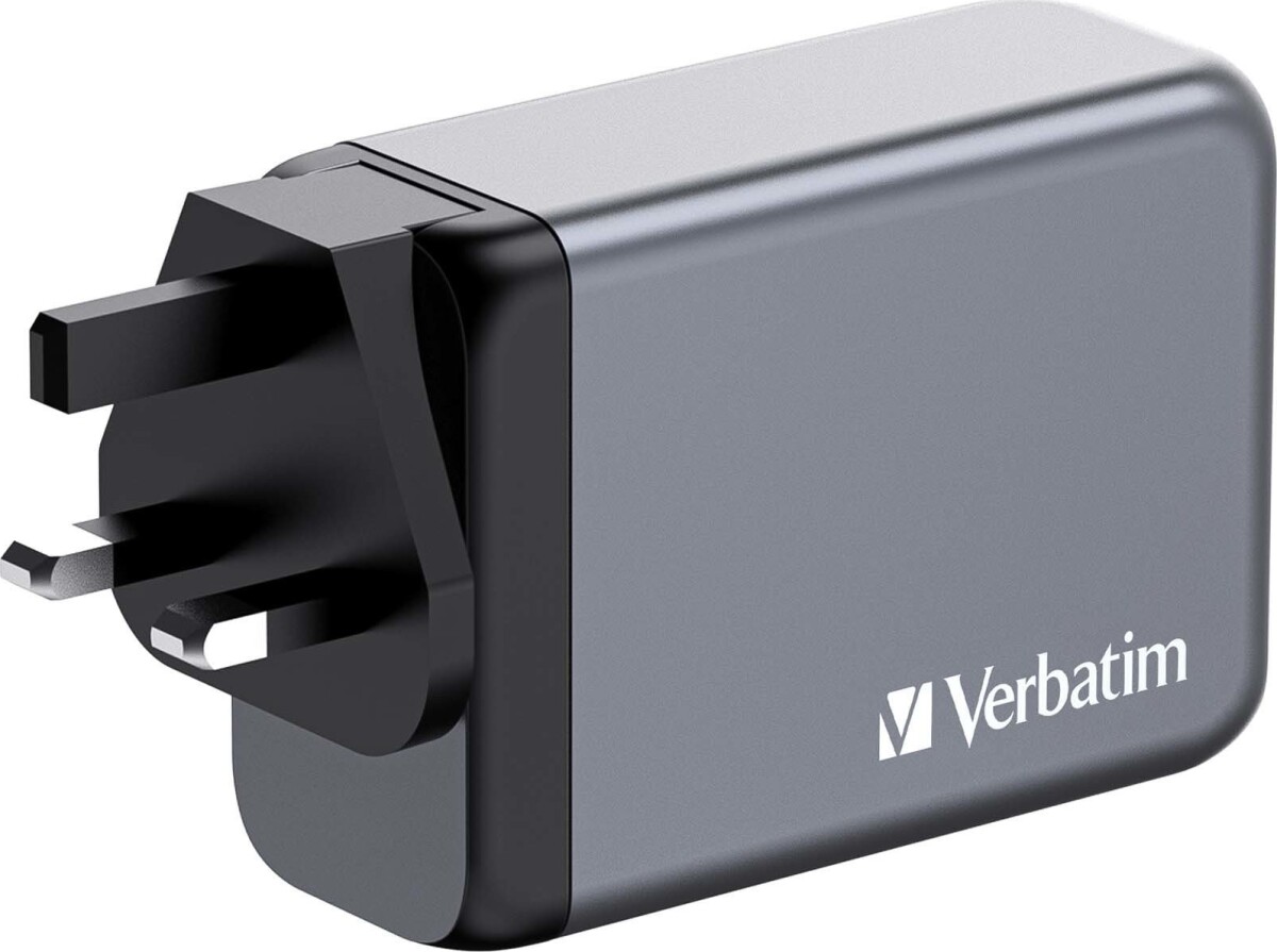 Verbatim - Gnc-240 Gan Charger 4 Port 240W Usb-Ausb-C